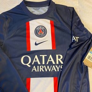 Paris Saint Germain home jersey longe sleeve